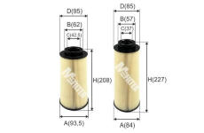 Palivový filtr MFILTER DE 3158