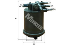 Palivový filtr MFILTER DF 3517