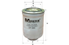 Palivový filtr MFILTER DF 690
