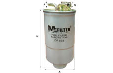 Palivový filtr MFILTER DF 693