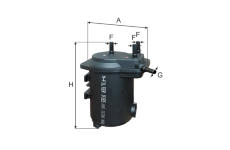 Palivový filtr MFILTER DF 3525