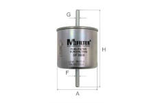 Palivový filtr MFILTER DF 3568