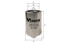 Palivový filtr MFILTER DF 3581