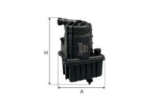 Palivový filtr MFILTER DF 3587