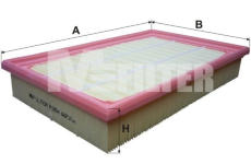 Vzduchový filtr MFILTER K 354