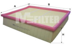 Vzduchový filtr MFILTER K 372