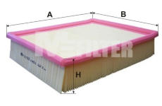 Vzduchový filtr MFILTER K 451