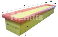 Vzduchový filtr MFILTER K 737