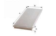 Filtr, vzduch v interiéru MFILTER K 903