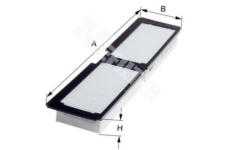 Filtr, vzduch v interiéru MFILTER K 9067