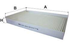 Filtr, vzduch v interiéru MFILTER K 9079