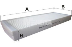 Filtr, vzduch v interiéru MFILTER K 9087