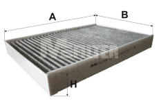 Filtr, vzduch v interiéru MFILTER K 9101C