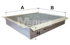 Filtr, vzduch v interiéru MFILTER K 9105C