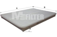 Filtr, vzduch v interiéru MFILTER K 951