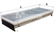 Filtr, vzduch v interiéru MFILTER K 961C