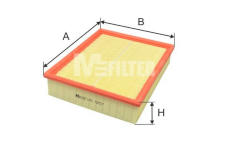 Vzduchový filtr MFILTER K 173