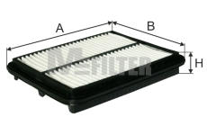 Vzduchový filtr MFILTER K 473