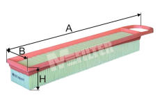 Vzduchový filtr MFILTER K 7004