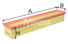 Vzduchový filtr MFILTER K 7022