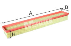 Vzduchový filtr MFILTER K 7023