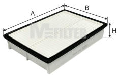 Vzduchový filtr MFILTER K 7062