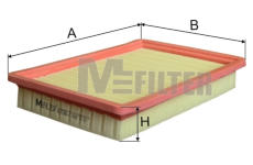 Vzduchový filtr MFILTER K 7067