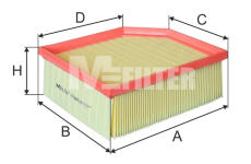 Vzduchový filtr MFILTER K 7089