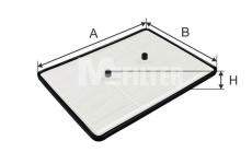 Vzduchový filtr MFILTER K 7151