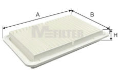 Vzduchový filtr MFILTER K 7170