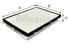 Vzduchový filtr MFILTER K 7173