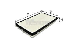 Vzduchový filtr MFILTER K 7174