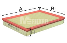 Vzduchový filtr MFILTER K 735