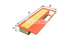 Vzduchový filtr MFILTER K 757