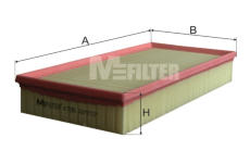 Vzduchový filtr MFILTER K 795