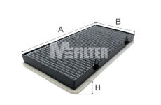 Filtr, vzduch v interiéru MFILTER K 9000C