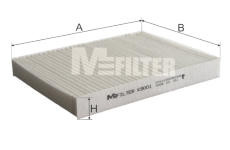 Filtr, vzduch v interiéru MFILTER K 9001