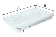 Filtr, vzduch v interiéru MFILTER K 902