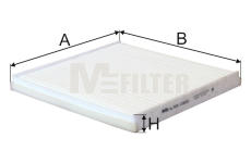 Filtr, vzduch v interiéru MFILTER K 9020