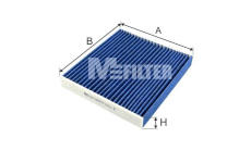 Filtr, vzduch v interiéru MFILTER K 9021BIO