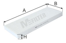 Filtr, vzduch v interiéru MFILTER K 9048