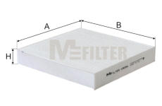 Filtr, vzduch v interiéru MFILTER K 9054