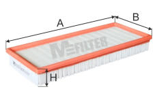 Filtr, vzduch v interiéru MFILTER K 9066