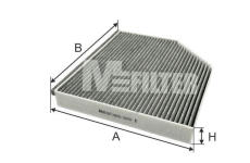 Filtr, vzduch v interiéru MFILTER K 9070C