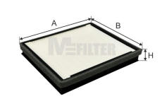 Filtr, vzduch v interiéru MFILTER K 9082