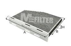 Filtr, vzduch v interiéru MFILTER K 908C