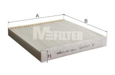 Filtr, vzduch v interiéru MFILTER K 9111