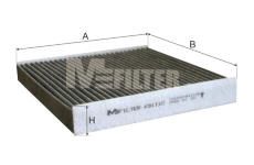 Filtr, vzduch v interiéru MFILTER K 9111C