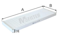 Filtr, vzduch v interiéru MFILTER K 9119