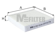 Filtr, vzduch v interiéru MFILTER K 9126